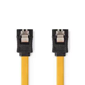 Cable de Datos Sata 6 Gb/s | 7 Pines Hembra - 1,0 m Amarillo Cables