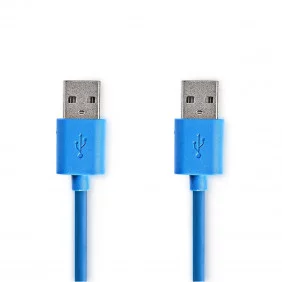 Cable USB 3.0 | A Macho - 1,0 m Azul Cables