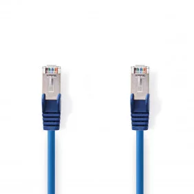 Cable de Red Cat5e Sf/utp | Rj45 Macho - 0,25 m Azul Cables