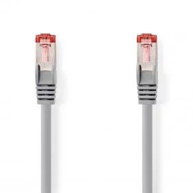 Cable de Red Cat6 S/ftp | Rj45 Macho - 10 m Gris