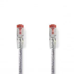 Cable de Red Cat6 S/ftp | Rj45 Macho - 20 m Transparente