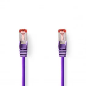Cable de Red Cat6 S/ftp | Rj45 Macho - 2,0 m Violeta