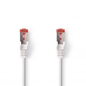Cable de Red Cat6 S/ftp | Rj45 Macho - 1,5 m Blanco