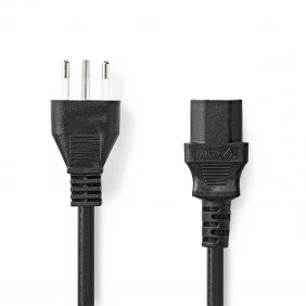 Cable de Alimentación | Conector Tipo L (Italia) - Iec-320-c13 2,0 m Negro