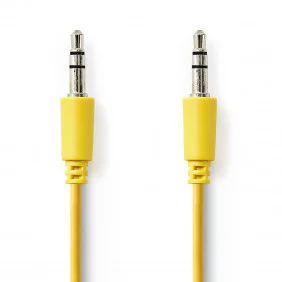 Cable de Audio Estéreo | Macho 3,5 mm - 1,0 m Amarillo Cables