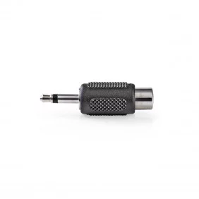 Adaptador de Audio Mono | 3,5 mm Macho - RCA Hembra 10 Unidades Negro Conectores