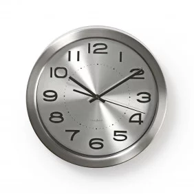 Reloj de Pared Circular | 30 cm Diámetro Acero Inoxidable