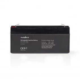 Batería Recargable de Plomo-ácido 6 V | 3200 mAh 134 x 35 61 mm *No Categorizados