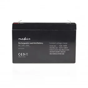 Batería Recargable de Plomo-ácido 6 V | 7200 mAh 151 x 34 95 mm *No Categorizados