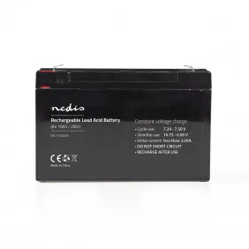 Batería Recargable de Plomo-ácido 6 V | 10000 mAh 151 x 50 95 mm