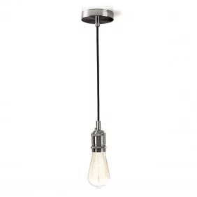 Lámpara Pendular | E27 Acero 1,50 m