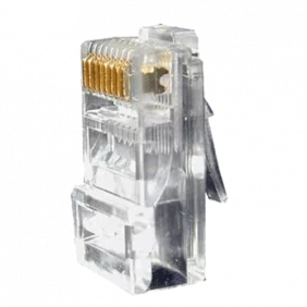 Conector - Rj45 Cat6 Para Crimpar Compatible con Cable UTP 20 mm (Fo) 10 (An) 5 g