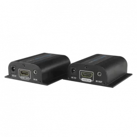 Extensor Activo Hdmi - Emisor y Receptor Alcance 60 m Sobre Cable UTP Cat 6 Hasta 1080p Alimentación DC 5 V
