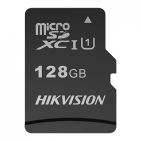 Tarjeta de Memoria Hikvision - Capacidad 128 GB Clase 10 U1 Hasta 300 Ciclos Escritura Fat32 Ideal Para Móviles, Tablets, etc A