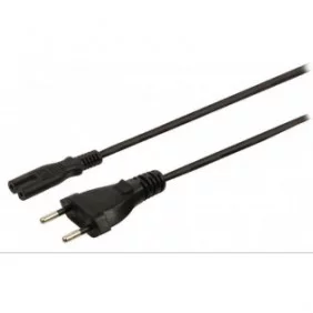 Cable Europeo-iec-320-c7 Negro 0.70m