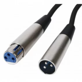 Cable Xlr M/H Para Micrófono de 6 m