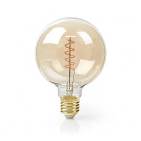 LED Bombilla de Filamento E27 | G125 5 W 250 lm 2000 K Con Acabado Dorado Estilo Retro Número Lámparas en el Embalaje.: 1