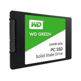Disco Sólido Western Digital Green Wds120g2g0a - 120gb Sata III 2.5"/6.35cm 7MM Lectura 545mb/s Escritura 405mb/s