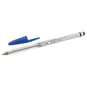 Bolígrafo de Tinta Aceite Bic Cristal Stylus 926388 Para Pantallas Táctiles/ Azul