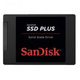 Disco Sólido Sandisk SSD Plus Sdssda-240g-g26 - 240gb Sata III 2.5"/6.35cm Lectura 530mb/s Escritura 440mb/s Discos Duros Inter
