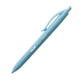 Bolígrafo de Tinta Retráctil Milan P1 Touch Colours 176551212/ Azul Claro
