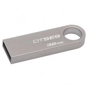Pendrive Kingston Datatraveler SE9 32gb USB 2.0 Cubierta DE Metal Plata
