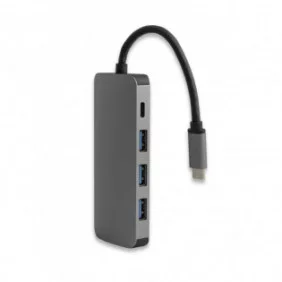 Hub USB-C  a 3 x USB, Rj45 Gygabit / PD Max 87W