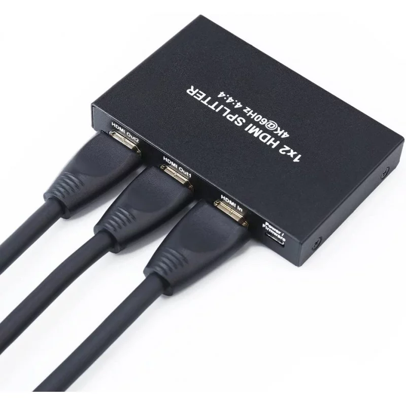 HDMI-SPLITTER-2-4K / Multiplicador de señal HDMI / IPCENTER ELECTRONICS