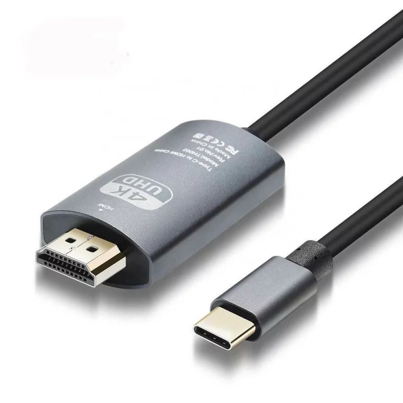 Cable HDMI a USB C 4K a 60Hz, cable adaptador HDMI a USB tipo C de
