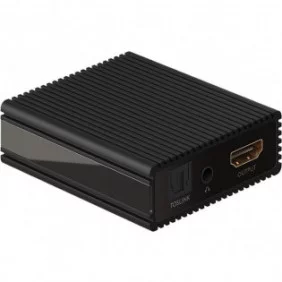 Extractor de audio HDMI™ de resolución 4K a 60 Hz, negro