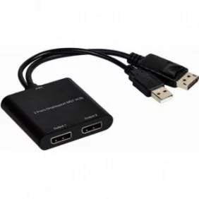 Divisor DisplayPort 4K de 2 puertos MicroConnect