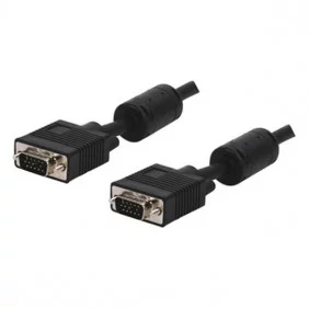 Cable VGA (Hd-15) Macho/macho de distintas medidas | Negro