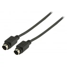Cable S-Video conectores Macho-Macho de distintas medidas | Negro