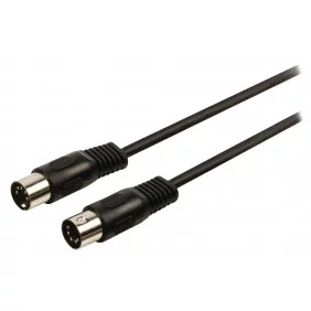 Cable DIN-5 M/M de distintas medidas | Negro