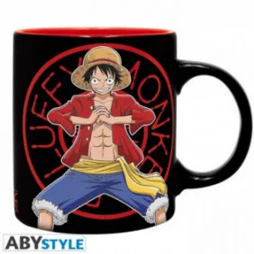 TAZA ABYSSE ONE PIECE LUFFY - NEGRO