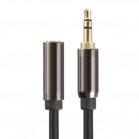 Cable de Audio Estéreo Jack 3.5mm Macho a Hembra Apantallado - De distintas medidas
