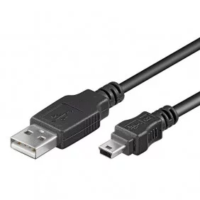 Cable USB 2.0 (AM / Mini 5p/m) - De distintas medidas disponibles